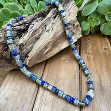 Load image into Gallery viewer, N0630  Lapis Necklace 20”-22”
