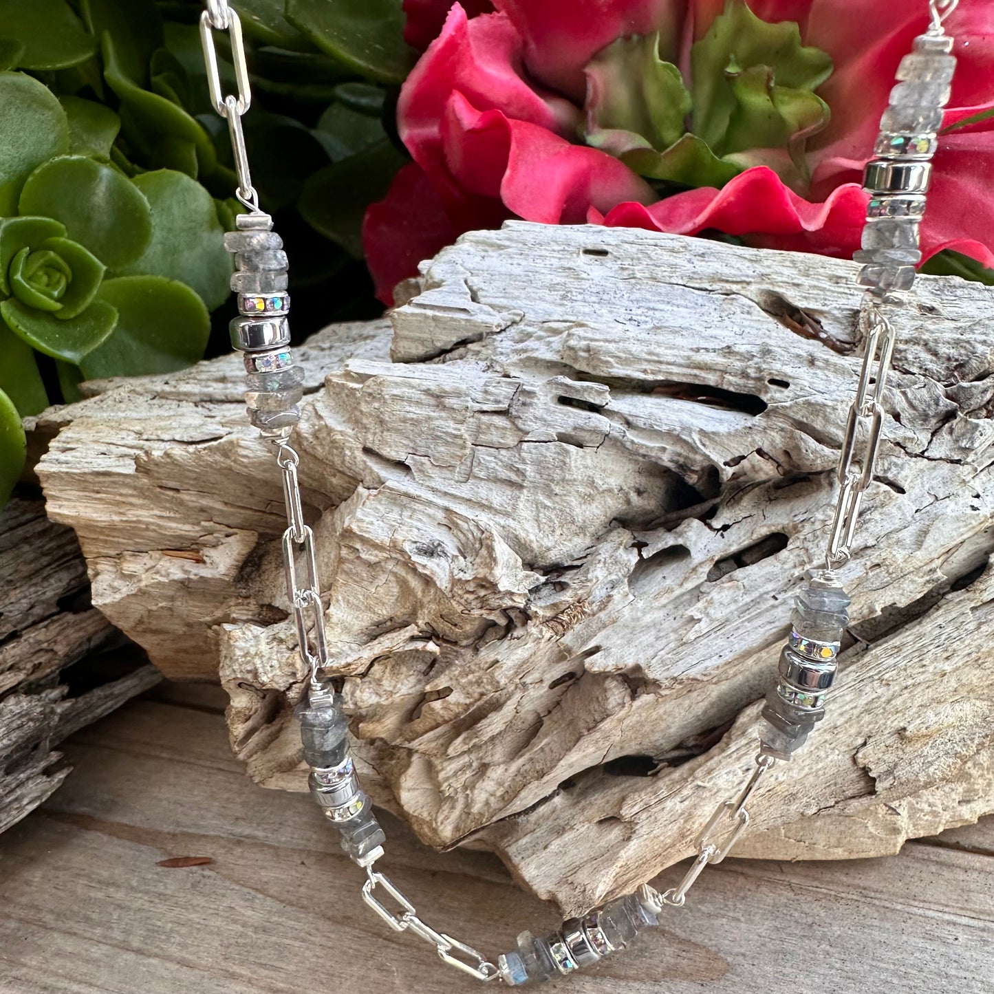 N0767  Labradorite Necklace