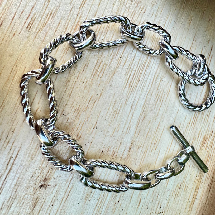 Sterling Silver Link Bracelet