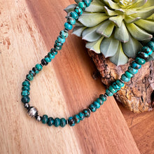 Load image into Gallery viewer, Navajo Pearl Turquoise Necklace 18”-20”
