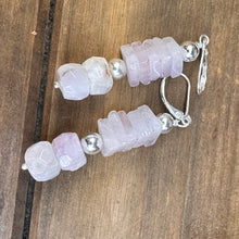 Load image into Gallery viewer, E0705  Rose Quartz Earrings
