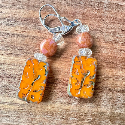 Spring Flower Earrings (2”)