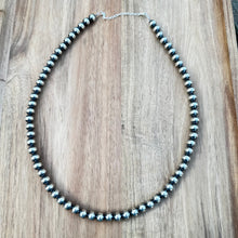 Load image into Gallery viewer, SN0125.   20” Navajo Pearl 8mm Necklace
